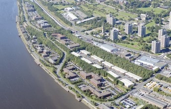 Albany Ct, Newcastle Upon Tyne, TWR - Aérea vista de mapa