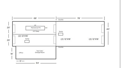 5806 98 St NW, Edmonton, AB en alquiler Plano de la planta- Imagen 2 de 2