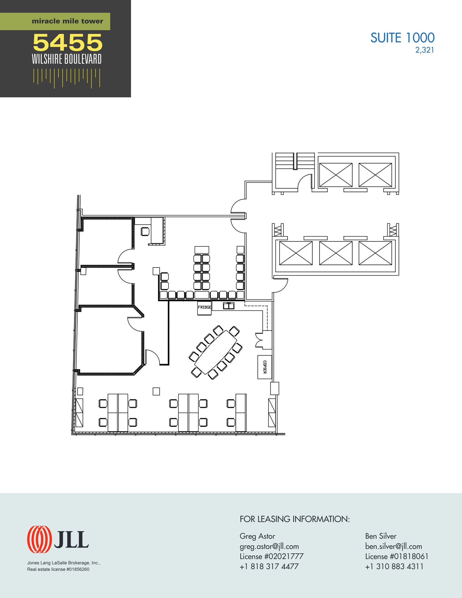 5455 Wilshire Blvd, Los Angeles, CA en alquiler Plano del sitio- Imagen 1 de 1