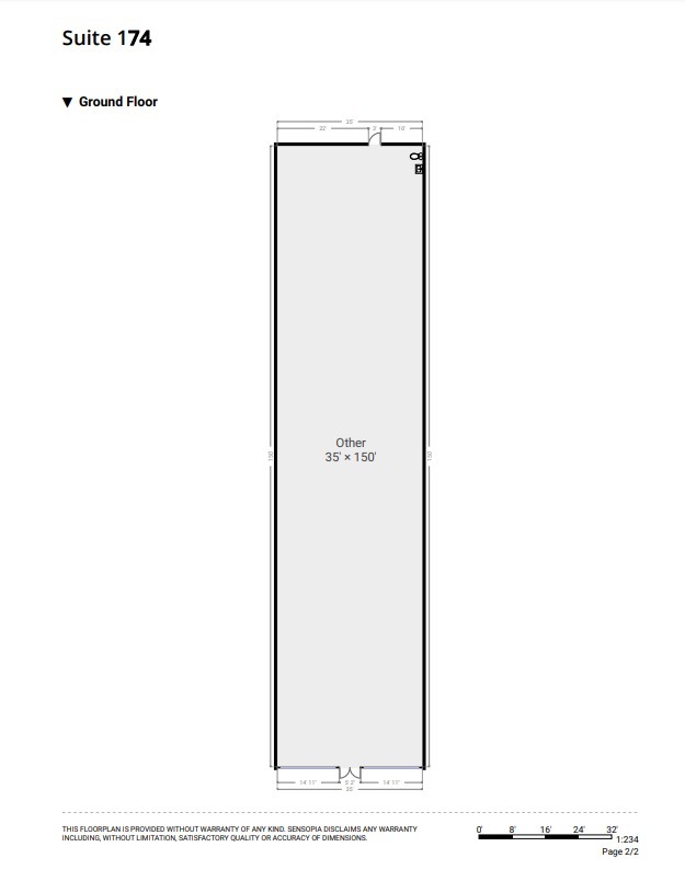 1492-1540 Canton Rd, Akron, OH en alquiler Plano de la planta- Imagen 1 de 1