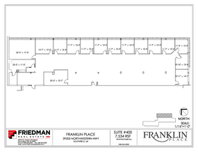 29200 Northwestern Hwy, Southfield, MI en alquiler Plano de la planta- Imagen 1 de 2