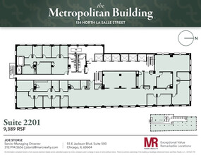 134 N LaSalle St, Chicago, IL en alquiler Plano de la planta- Imagen 1 de 20