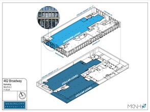 462 Broadway, New York, NY en alquiler Plano de la planta- Imagen 1 de 1