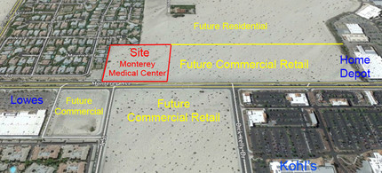 Monterey Ave, Rancho Mirage, CA - VISTA AÉREA  vista de mapa - Image1