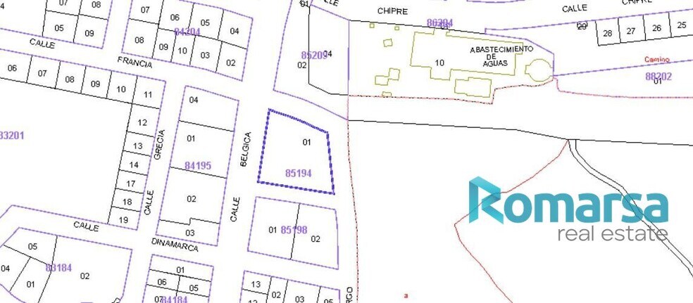 Terreno en Ávila, Ávila en venta - Plano de solar - Imagen 2 de 2