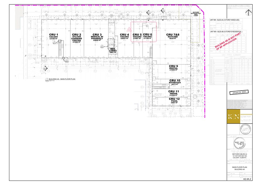 151-181 Skyview Bay NE, Calgary, AB en alquiler - Plano del sitio - Imagen 1 de 1