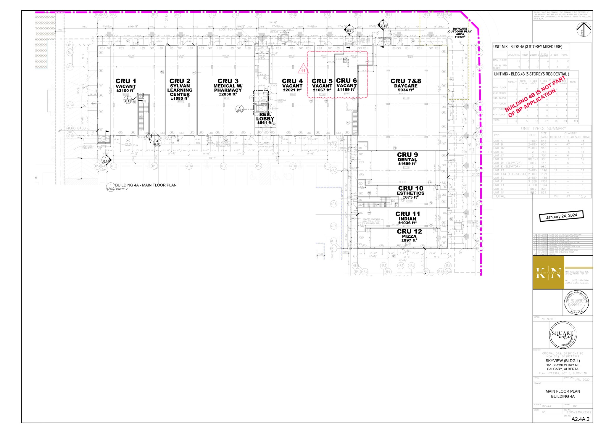 151-181 Skyview Bay NE, Calgary, AB en alquiler Plano del sitio- Imagen 1 de 2