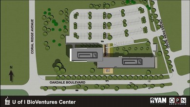 2500 Crosspark Rd, Coralville, IA - VISTA AÉREA  vista de mapa