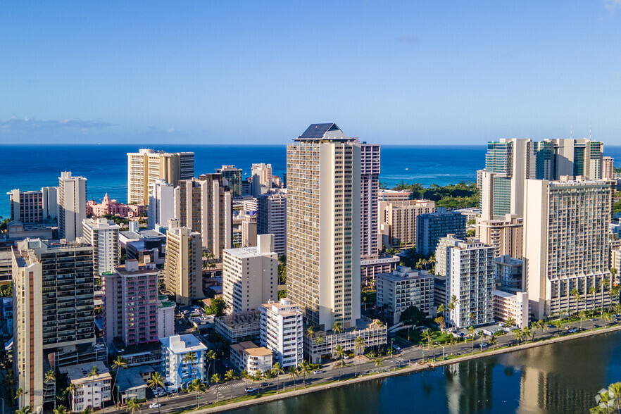 445 Seaside Ave, Honolulu, HI en alquiler - Vista aérea - Imagen 3 de 5