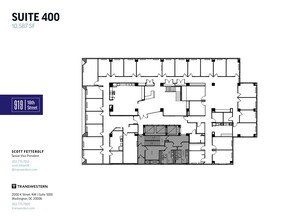 919 18th St NW, Washington, DC en alquiler Plano de la planta- Imagen 1 de 1