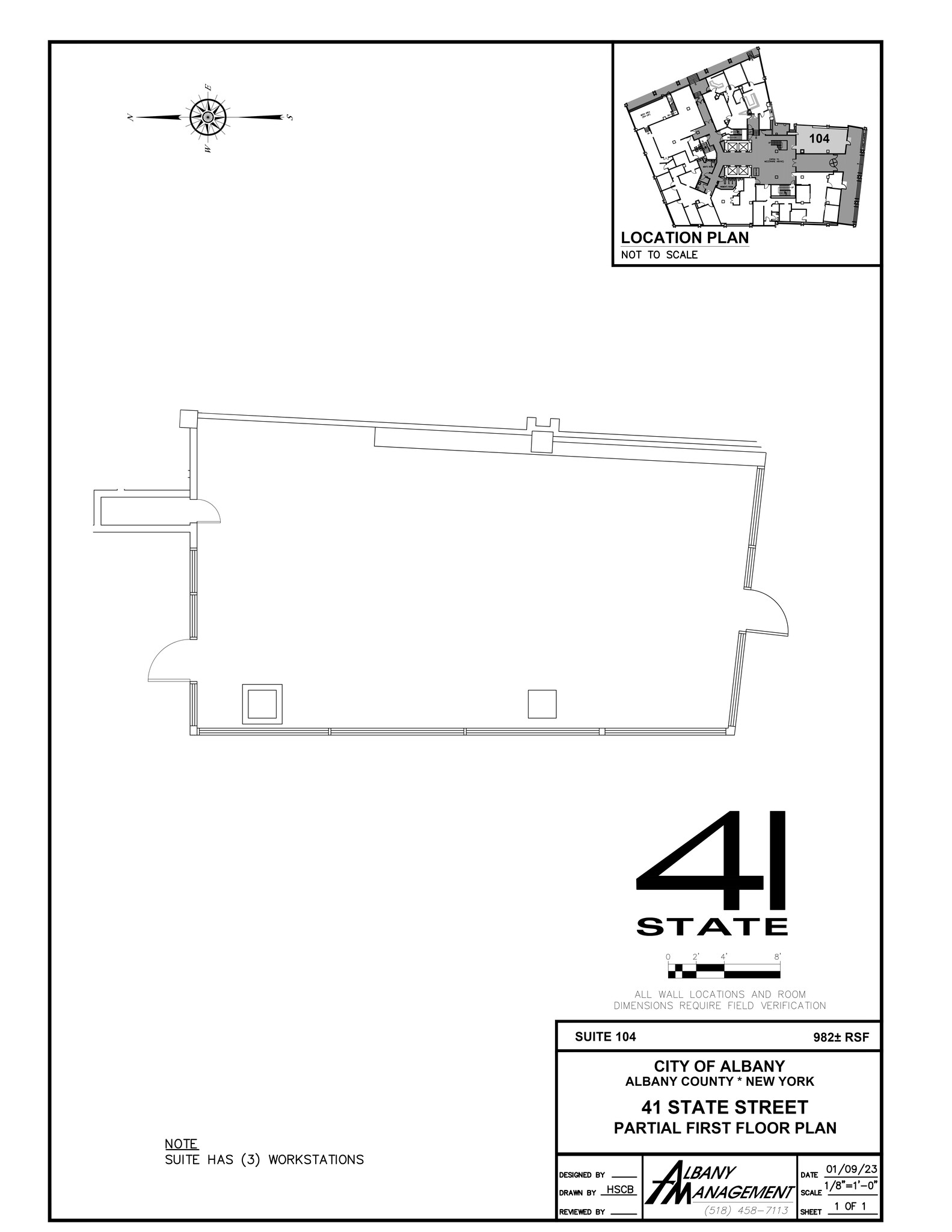 41 State St, Albany, NY en alquiler Plano del sitio- Imagen 1 de 1