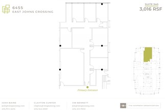 6455 E Johns Xing, Johns Creek, GA en alquiler Plano de la planta- Imagen 1 de 1