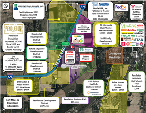 30 Enterprise Dr, Pendleton, IN - VISTA AÉREA  vista de mapa