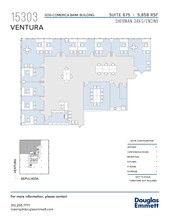 15301 Ventura Blvd, Sherman Oaks, CA en alquiler Plano de la planta- Imagen 1 de 1