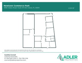 4350-4380 Oakes Rd, Davie, FL en alquiler Plano de la planta- Imagen 1 de 1