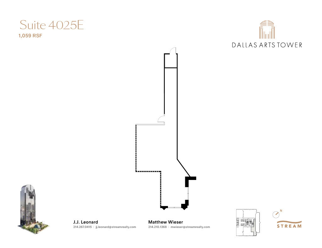 2200 Ross Ave, Dallas, TX en alquiler Plano de la planta- Imagen 1 de 1