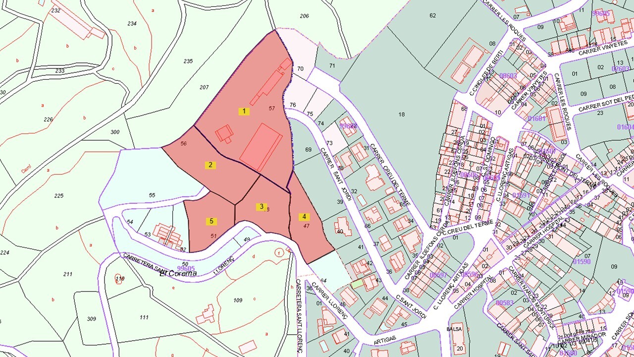 Terreno en Sant Feliu de Codines, Barcelona en venta Plano de solar- Imagen 1 de 3