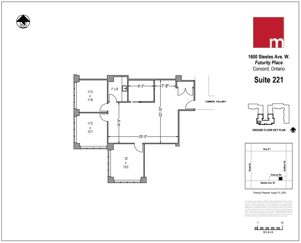 1600 Steeles Ave W, Vaughan, ON en alquiler Plano de la planta- Imagen 1 de 1