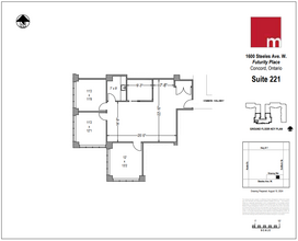 1600 Steeles Ave W, Vaughan, ON en alquiler Plano de la planta- Imagen 1 de 1