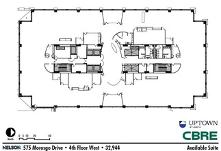 575 Morosgo Dr NE, Atlanta, GA en alquiler Plano de la planta- Imagen 1 de 1