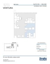 16255 Ventura Blvd, Encino, CA en alquiler Plano de la planta- Imagen 1 de 1