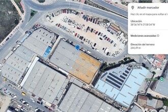 LA NUCÍA - AÉREA vista de mapa