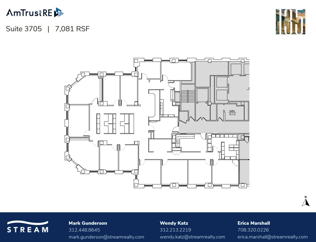 135 S LaSalle St, Chicago, IL en alquiler Plano de la planta- Imagen 1 de 1