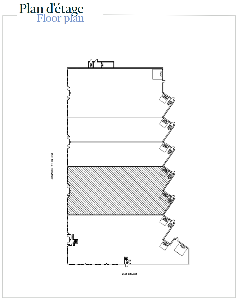 2156-2168 Rue de la Province, Longueuil, QC en alquiler Plano de la planta- Imagen 1 de 1