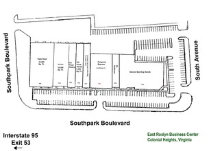 500-570 Southpark Blvd, Colonial Heights, VA en alquiler Foto del edificio- Imagen 2 de 2