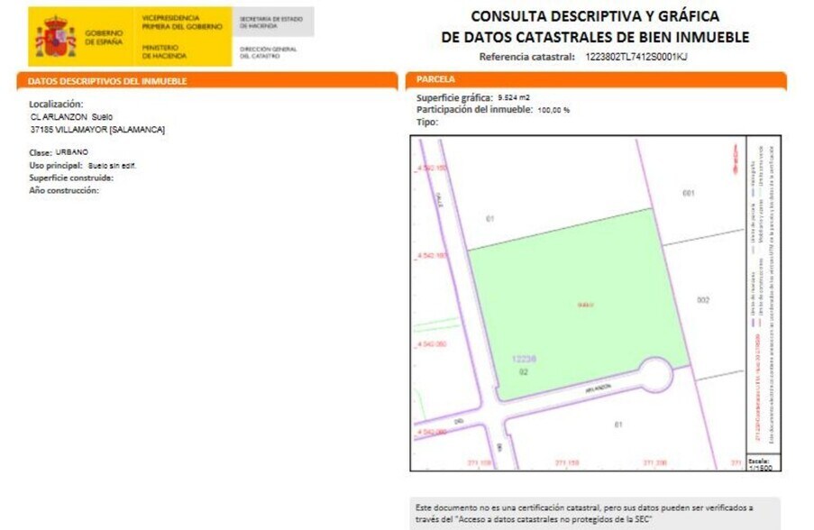 Terreno en Arlanzón en venta - Foto del edificio - Imagen 3 de 10