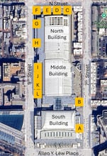 1121 9th St NW, Washington, DC - Aérea vista de mapa