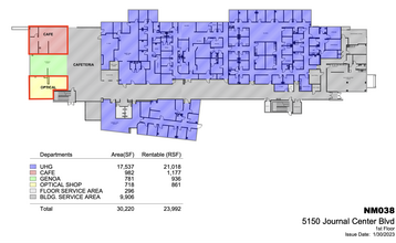 5150 Journal Center Blvd NE, Albuquerque, NM en alquiler Plano de la planta- Imagen 2 de 16