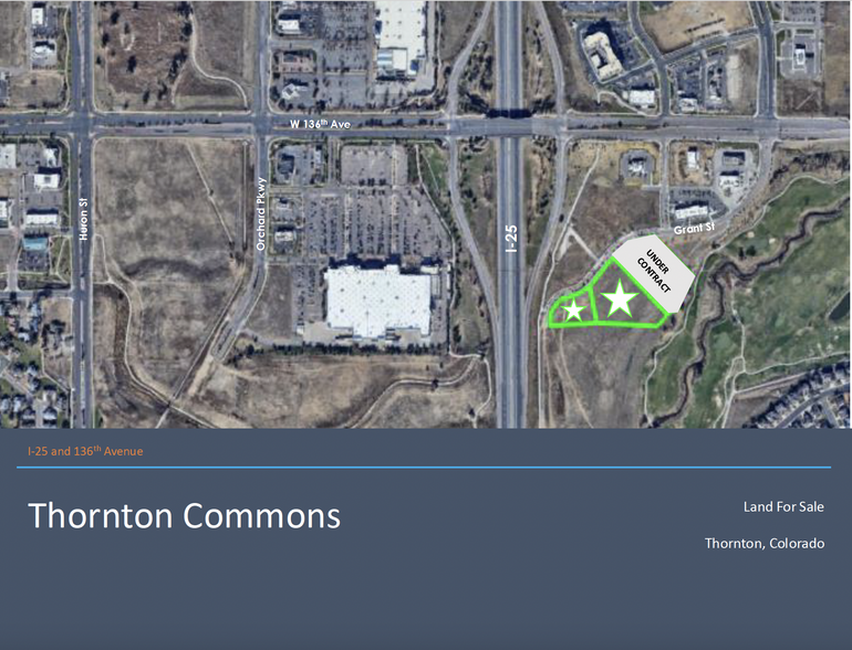 I-25 & 136th Ave, Thornton, CO en venta - Vista aérea - Imagen 1 de 1