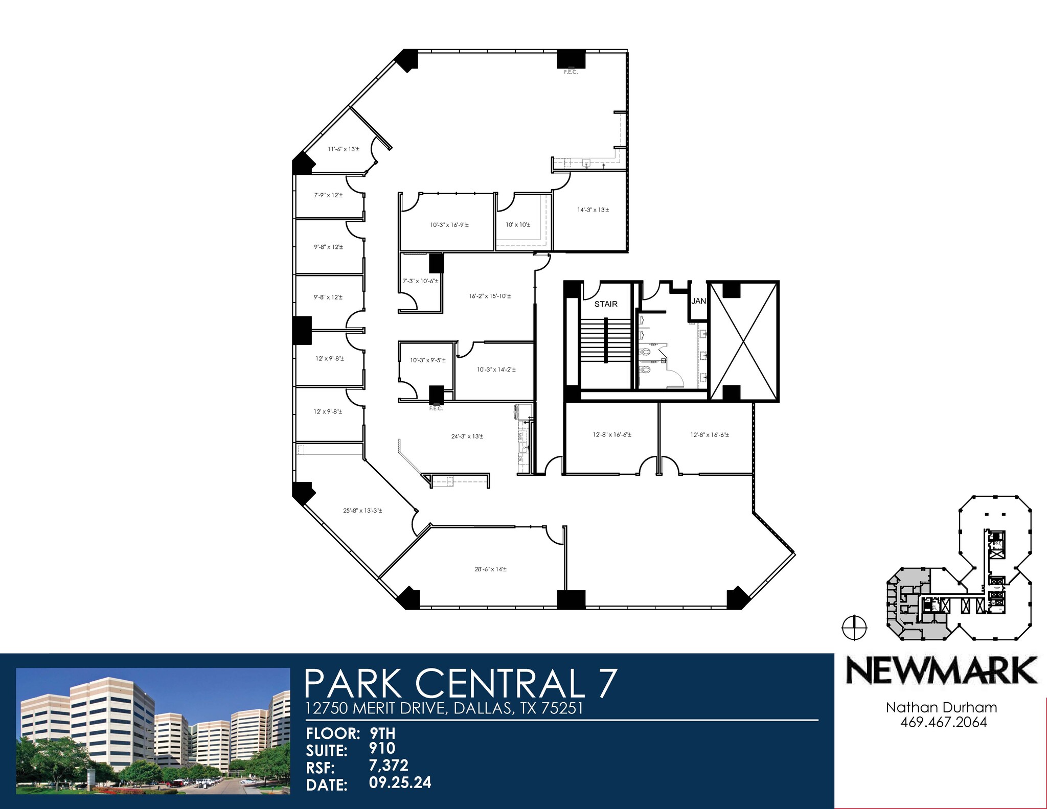 12750 Merit Dr, Dallas, TX en alquiler Plano de la planta- Imagen 1 de 1