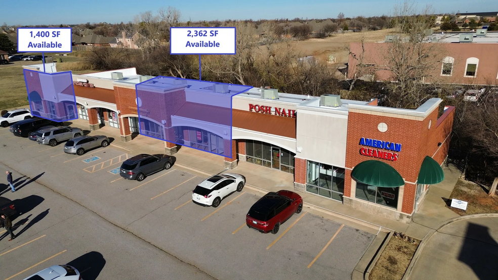 7109 W Hefner Rd, Oklahoma City, OK en alquiler - Vista aérea - Imagen 1 de 8