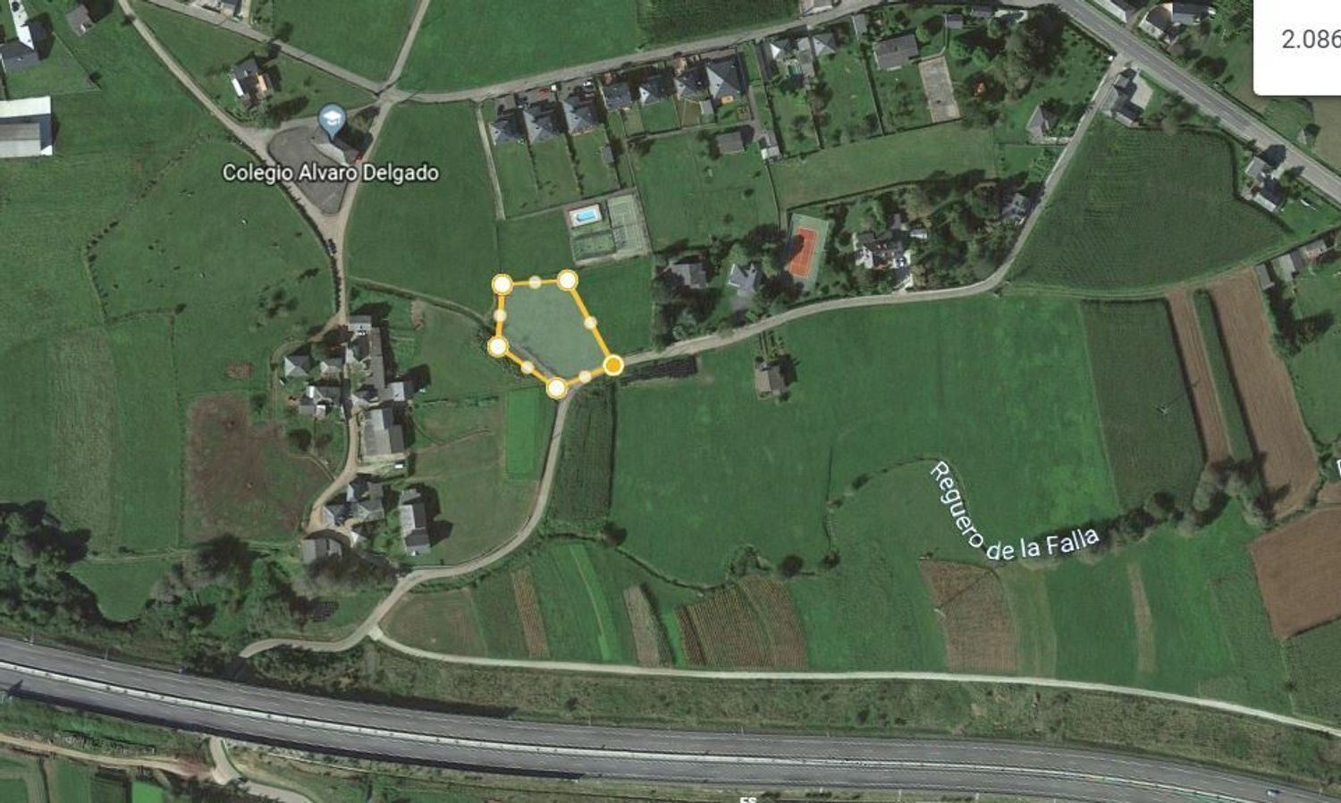 Terreno en Valdés, Asturias en venta Plano de la planta- Imagen 1 de 13