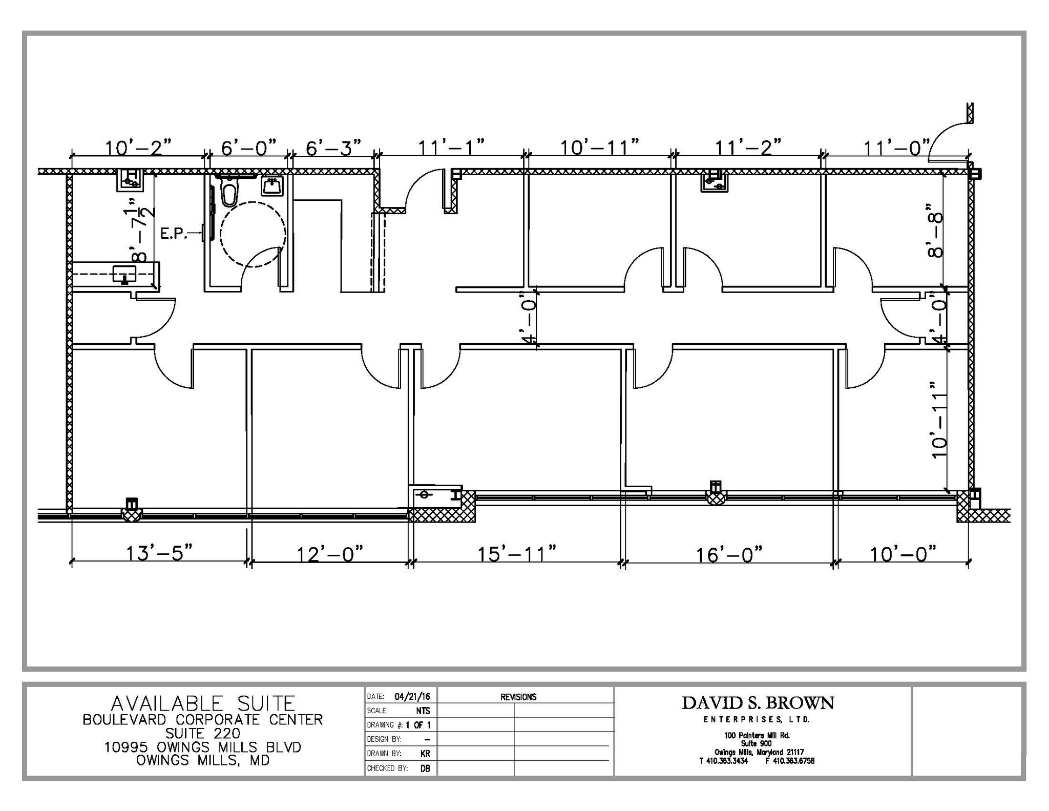 10995 Owings Mills Blvd, Owings Mills, MD en alquiler Plano de la planta- Imagen 1 de 1