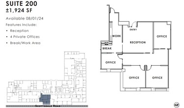 11333 N Scottsdale Rd, Scottsdale, AZ en alquiler Plano de la planta- Imagen 1 de 1