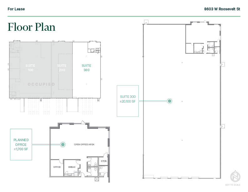 8603 W Roosevelt, Tolleson, AZ en alquiler Plano de la planta- Imagen 1 de 1