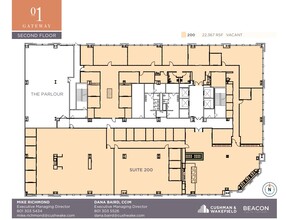 90 S 400 W, Salt Lake City, UT en alquiler Plano de la planta- Imagen 1 de 1