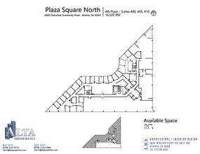 4360 Chamblee Dunwoody Rd, Atlanta, GA en alquiler Plano de la planta- Imagen 2 de 2