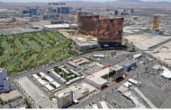 101 Convention Center Dr, Las Vegas, NV - VISTA AÉREA  vista de mapa