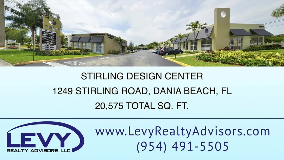 1249 Stirling Rd, Dania Beach, FL en alquiler - Vídeo de anuncio comercial - Imagen 3 de 11