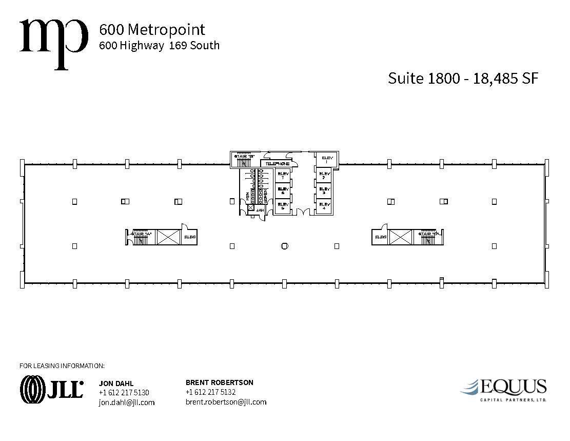 600 Highway 169 S, Saint Louis Park, MN en alquiler Plano de la planta- Imagen 1 de 1