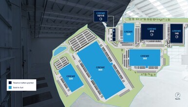 Radway Green Rd, Crewe en alquiler Plano del sitio- Imagen 2 de 3