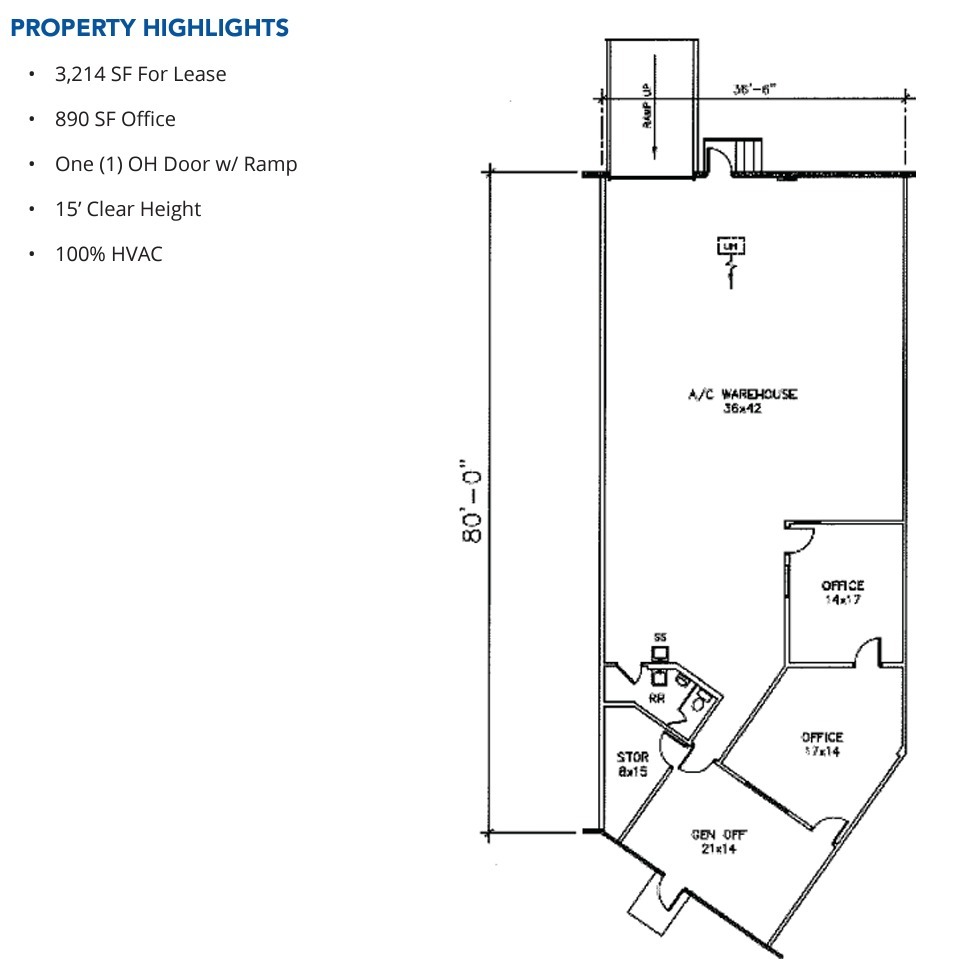 1517 W Carrier Pky, Grand Prairie, TX en alquiler Plano de la planta- Imagen 1 de 1