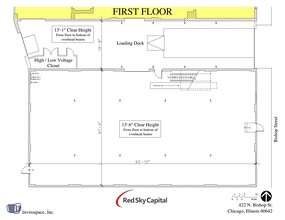 1431 W Hubbard St, Chicago, IL en alquiler Plano del sitio- Imagen 1 de 2