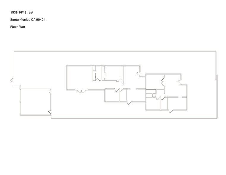 1538 16th St, Santa Monica, CA en venta - Plano del sitio - Imagen 2 de 2