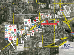 510-548 S Saginaw Blvd, Saginaw, TX - vista aérea  vista de mapa