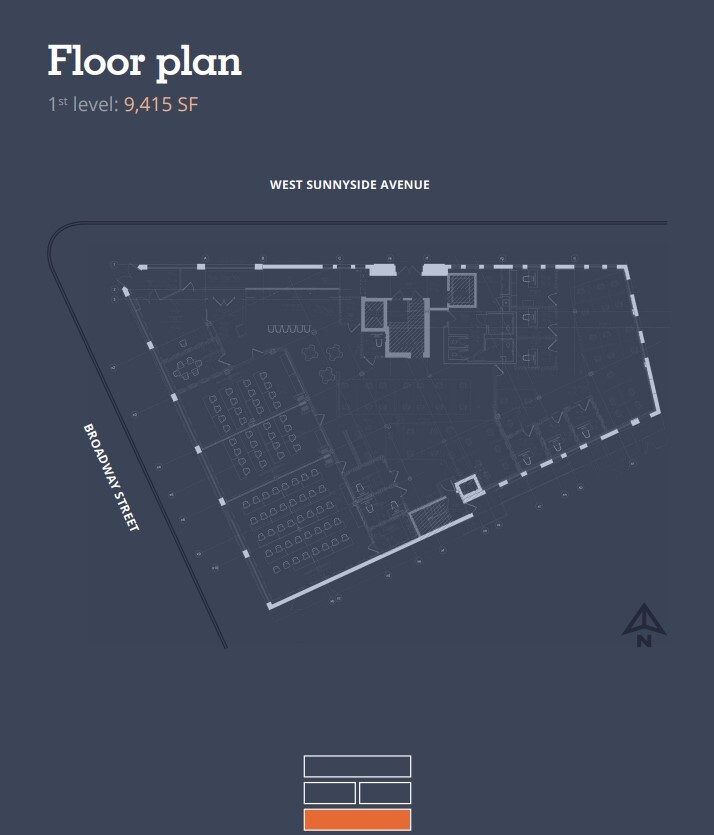 1025 W Sunnyside Ave, Chicago, IL en venta Plano de la planta- Imagen 1 de 1